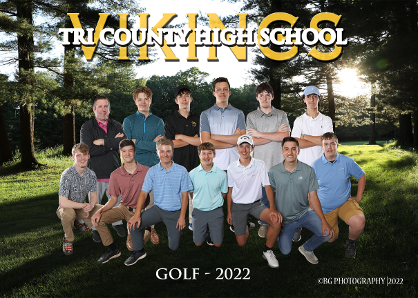 2022 Men's Golf Team Photo